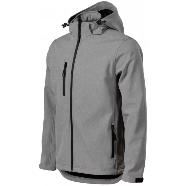  Férfi softshell kabát ALTISPORT NP/ALM225 ACÉLSZÜRKE 