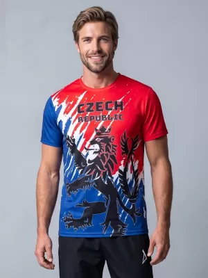 Férfi prémium funkcionális póló ALTISPORT x CZE VOJ/ALM036TR01 OROSZLÁN