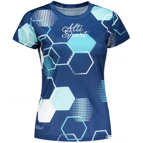  Prémium funkcionális női póló ALTISPORT VOJ/ALW037TR01 SÖTÉTKÉK 