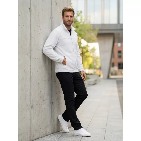  Férfi polár pulóver ALTISPORT NP/ALM105 FEHÉR 