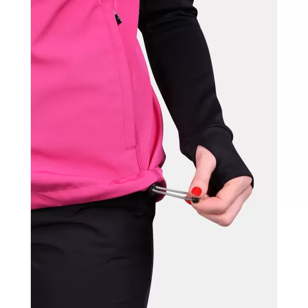  Női softshell mellény KILPI SOIL-W VL0113KI RÓZSASZÍN 