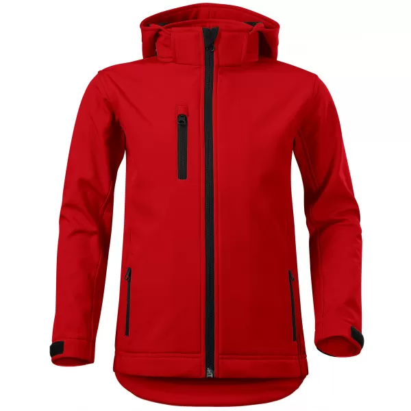  Gyermek softshell kabát ALTISPORT NP/ALK535 PIROS 