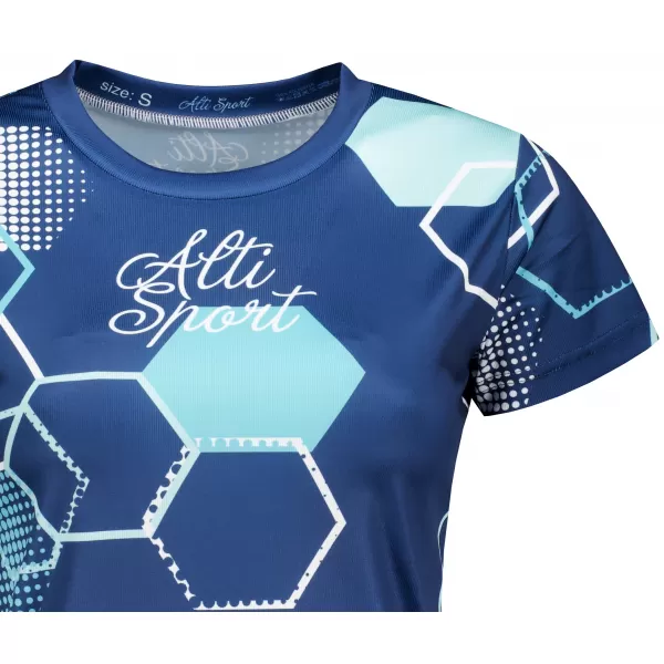  Prémium funkcionális női póló ALTISPORT VOJ/ALW037TR01 SÖTÉTKÉK 