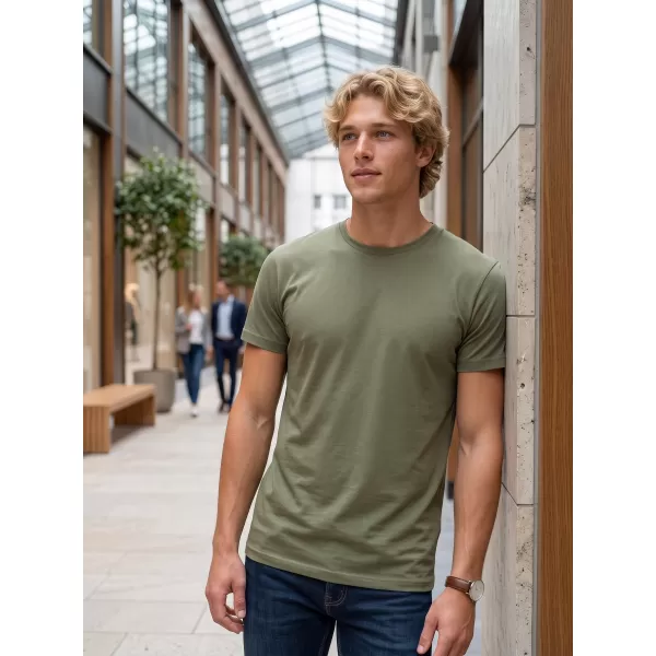  Férfi póló ALTISPORT NP/ALM921 VILÁGOS KHAKI 