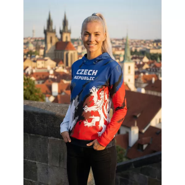  Prémium funkcionális női pulóver ALTISPORT VOJ/ALW036MI01 CSÍKOK 