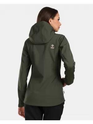 Női softshell kabát KILPI RAVIA-W VL0109KI SÖTÉTZÖLD