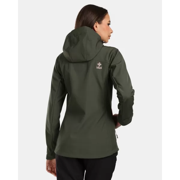  Női softshell kabát KILPI RAVIA-W VL0109KI SÖTÉTZÖLD 