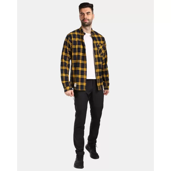  Férfi ing KILPI FLANNY-M VM0380KI BOROSTYÁN 