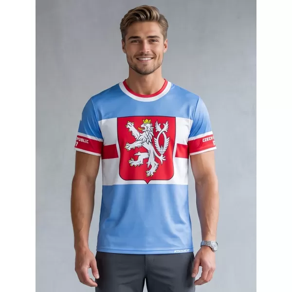  Férfi prémium funkcionális póló ALTISPORT x CZE VOJ/ALM032TR01 RETRO 