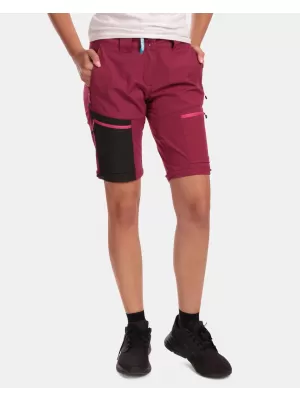 Női nadrág KILPI HOSIO-W VL0404KI SÖTÉT VÖRÖS