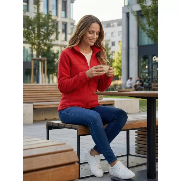 Női polár pulóver ALTISPORT NP/ALW405 PIROS 
