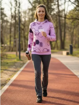 Prémium funkcionális női pulóver ALTISPORT VOJ/ALW037MI01 HALVÁNYLILA