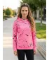 Prémium funkcionális női pulóver ALTISPORT VOJ/ALW034MI01 NEON RÓZSASZÍN