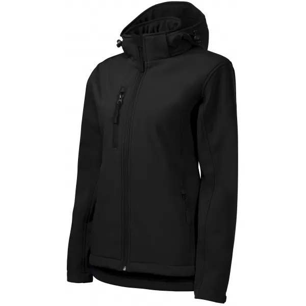  Női softshell kabát ALTISPORT NP/ALW125 FEKETE 