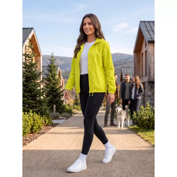  Uniszex széldzseki ALTISPORT NP/ALU425 NEON SÁRGA 