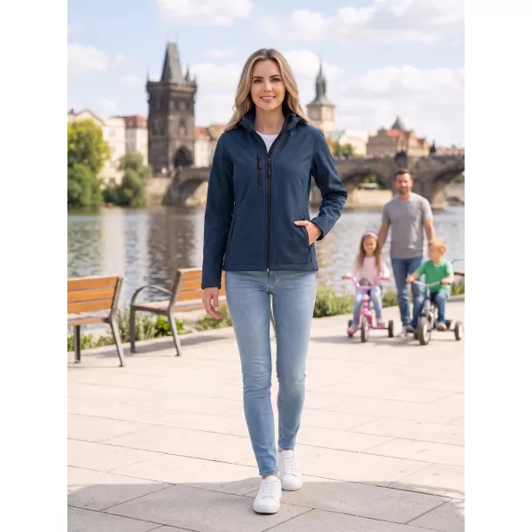  Női softshell kabát ALTISPORT NP/ALW125 SÖTÉTKÉK 