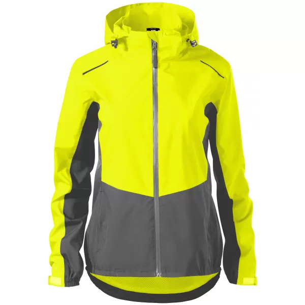  Női kabát ALTISPORT NoPrint NP/ALW965 NEON SÁRGA 