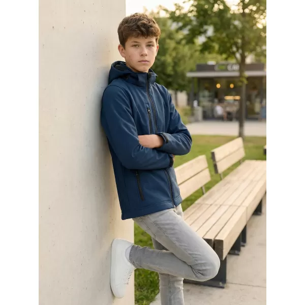  Gyermek softshell kabát ALTISPORT NP/ALK535 SÖTÉTKÉK 