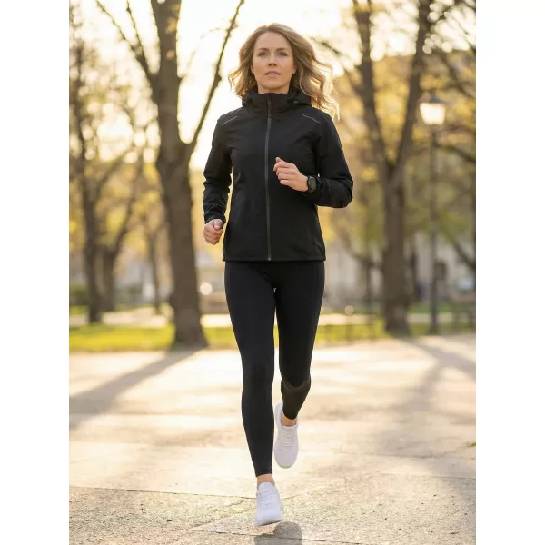  Női kabát ALTISPORT NoPrint NP/ALW941 FEKETE 