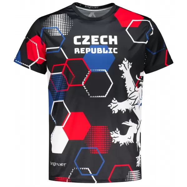  Férfi prémium funkcionális póló ALTISPORT x CZE VOJ/ALM036TR01 HEXA ARC 