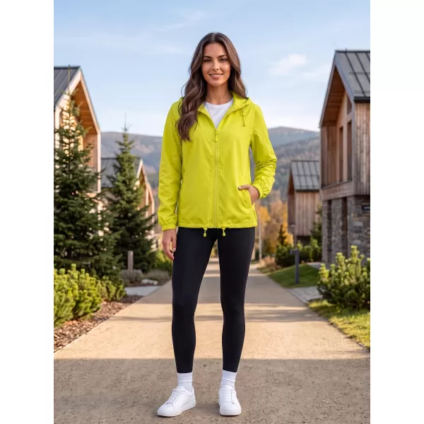  Uniszex széldzseki ALTISPORT NP/ALU425 NEON SÁRGA 