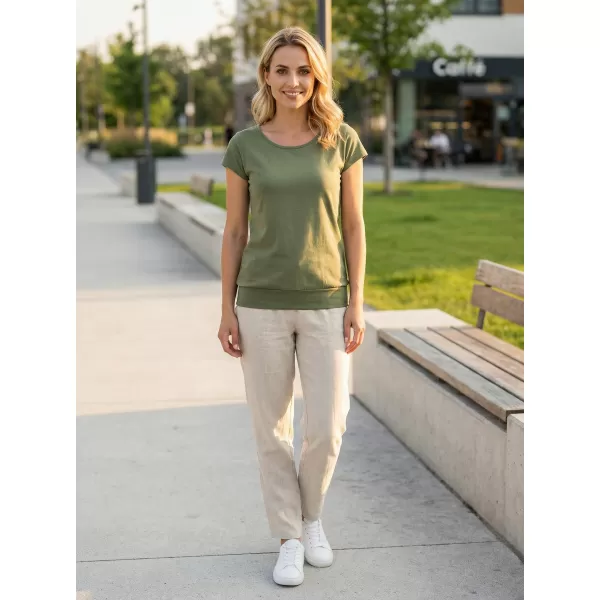  Női póló ALTISPORT NP/ALW021 KHAKI 