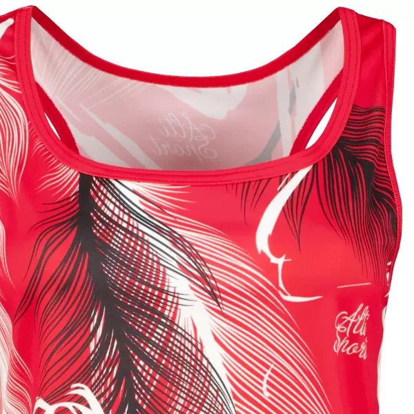  Prémium funkcionális női mellényruha ALTISPORT VOJ/ALW001SAT01 PIROS 