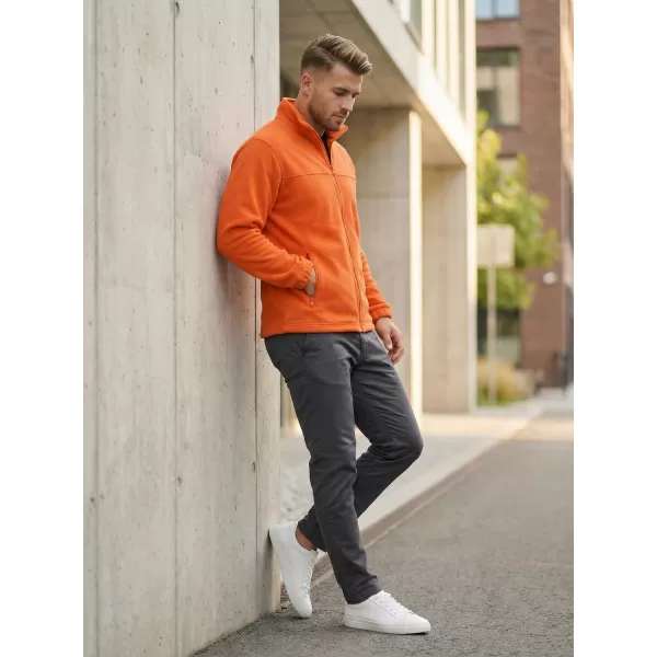  Férfi polár pulóver ALTISPORT NP/ALM105 NARANCS 