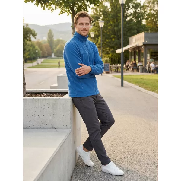  Férfi polár pulóver ALTISPORT NP/ALM105 AZÚRKÉK 