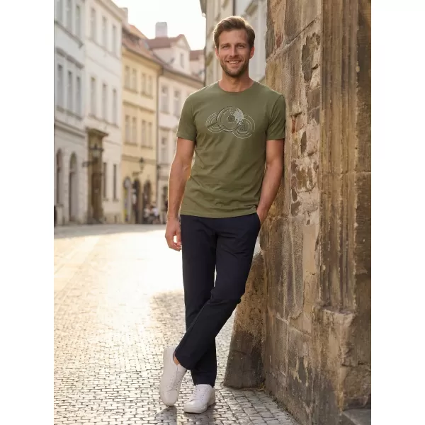  Pánské triko ALTISPORT CARRYOVER ALM160AL805 KHAKI 