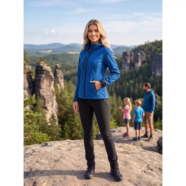  Női softshell kabát ALTISPORT NP/ALW125 KIRÁLYKÉK 