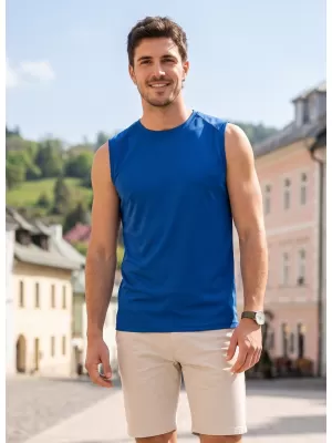 Funkcionális férfi felső ALTISPORT NoPrint NP/ALM028 KIRÁLYKÉK