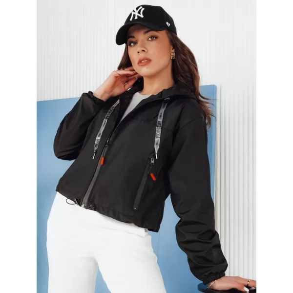  Női farmer dzseki DSTREET ALONDRASS TY4334 FEKETE 