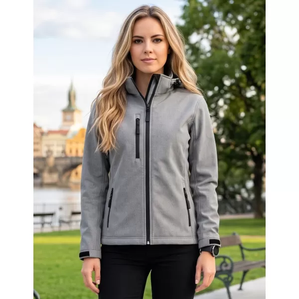  Női softshell kabát ALTISPORT NP/ALW125 ACÉLSZÜRKE 