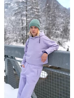 Női pamut melegítőnadrág NORDBLANC BOYFRIEND NBSPL7888 LILA