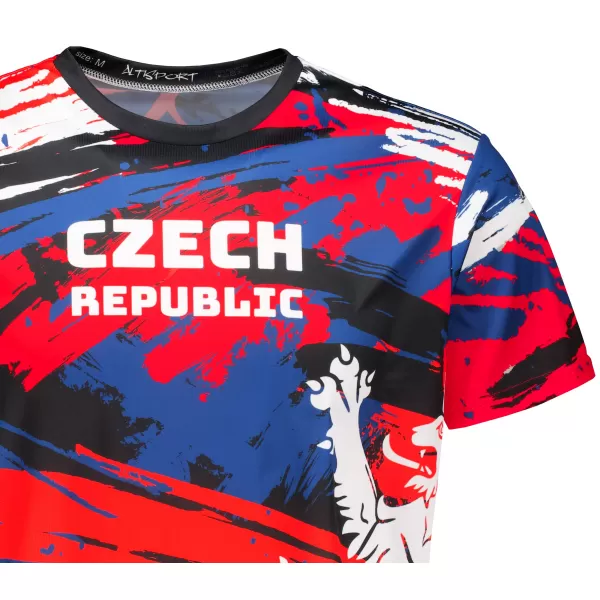  Férfi prémium funkcionális póló ALTISPORT x CZE VOJ/ALM036TR01 CSEH 