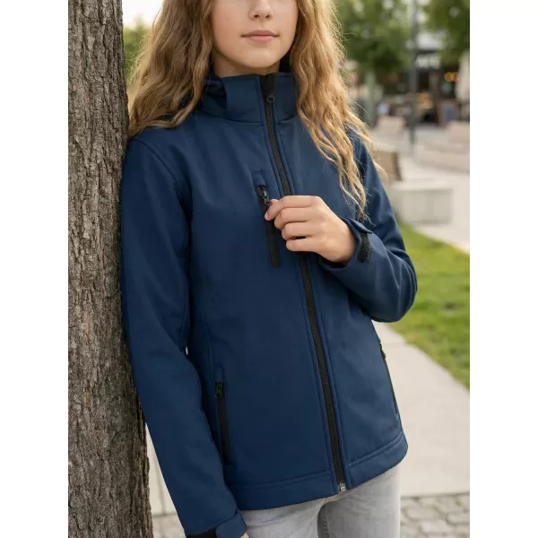  Gyermek softshell kabát ALTISPORT NP/ALK535 SÖTÉTKÉK 