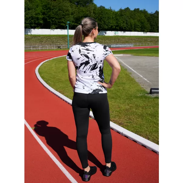  Prémium funkcionális női póló ALTISPORT x CZE VOJ/ALW036TR01 ABSZTRAKCIÓ 