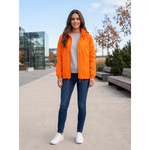  Uniszex széldzseki ALTISPORT NP/ALU425 NEON NARANCS 