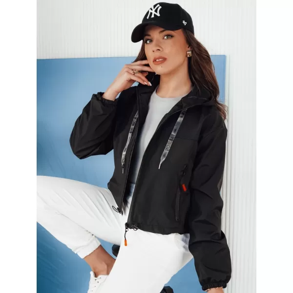  Női farmer dzseki DSTREET ALONDRASS TY4334 FEKETE 
