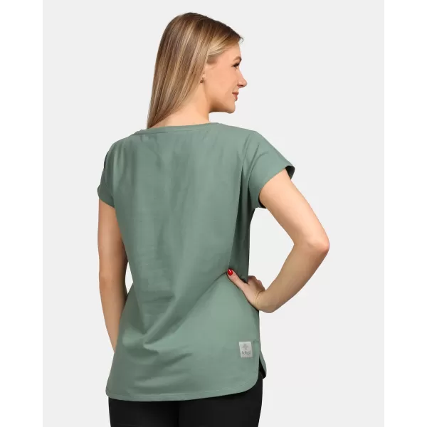  Női póló KILPI NELLIM-W VL0363KI KHAKI 