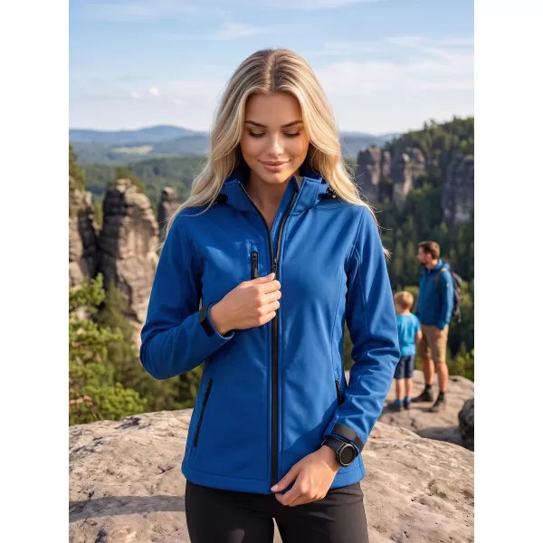  Női softshell kabát ALTISPORT NP/ALW125 KIRÁLYKÉK 