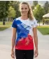 Prémium funkcionális női póló ALTISPORT x CZE VOJ/ALW032TR01 OROSZLÁN
