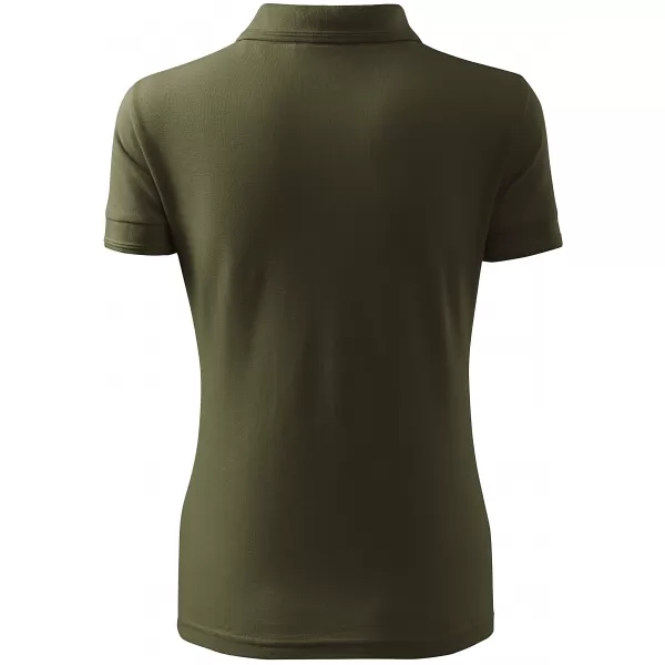 Női póló gallérral ALTISPORT NP/ALW012 KATONAI 