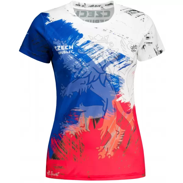  Prémium funkcionális női póló ALTISPORT x CZE VOJ/ALW032TR01 OROSZLÁN 
