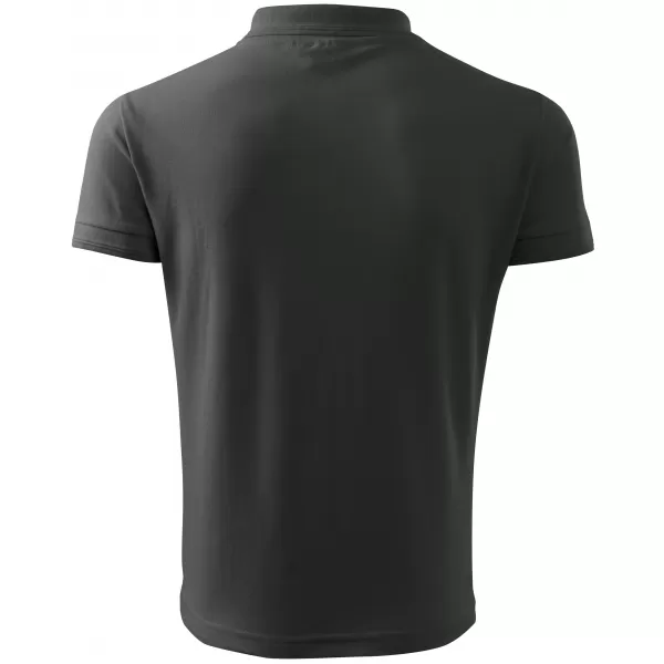  Férfi póló gallérral ALTISPORT NP/ALM302 SÖTÉT PALA 