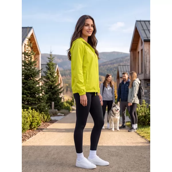  Uniszex széldzseki ALTISPORT NP/ALU425 NEON SÁRGA 