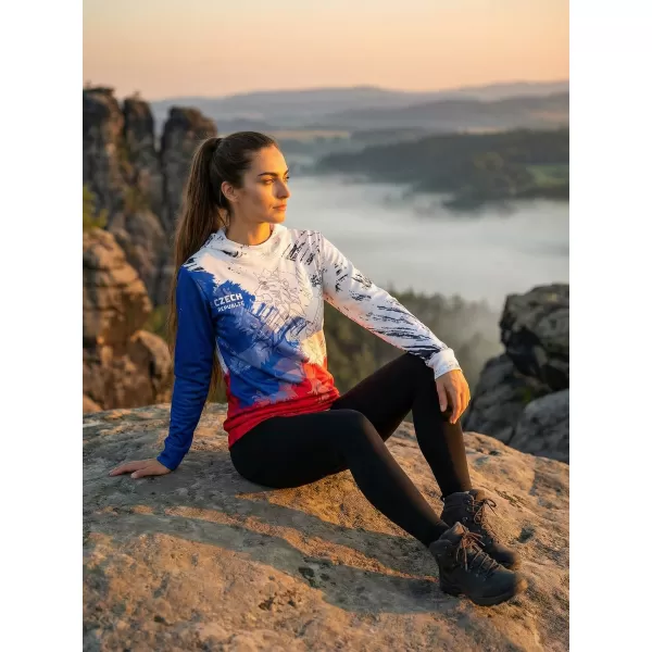  Női prémium pulóver ALTISPORT x CZE VOJ/ALW032MI01 OROSZLÁN 