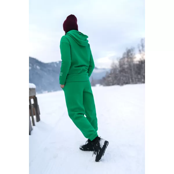  Női pamut melegítőnadrág NORDBLANC BOYFRIEND NBSPL7888 ZÖLD 