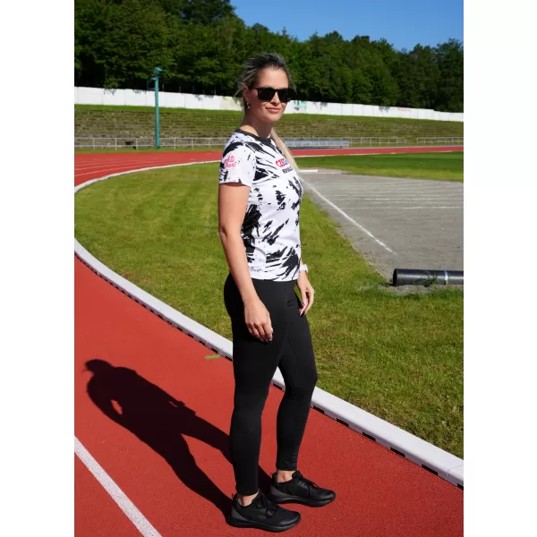  Prémium funkcionális női póló ALTISPORT x CZE VOJ/ALW036TR01 ABSZTRAKCIÓ 